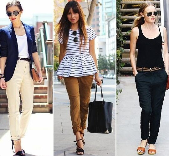 3 chino pants for women style